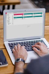 Screenshot PIM.RED - Dashboard - Produktinformationsmanagement