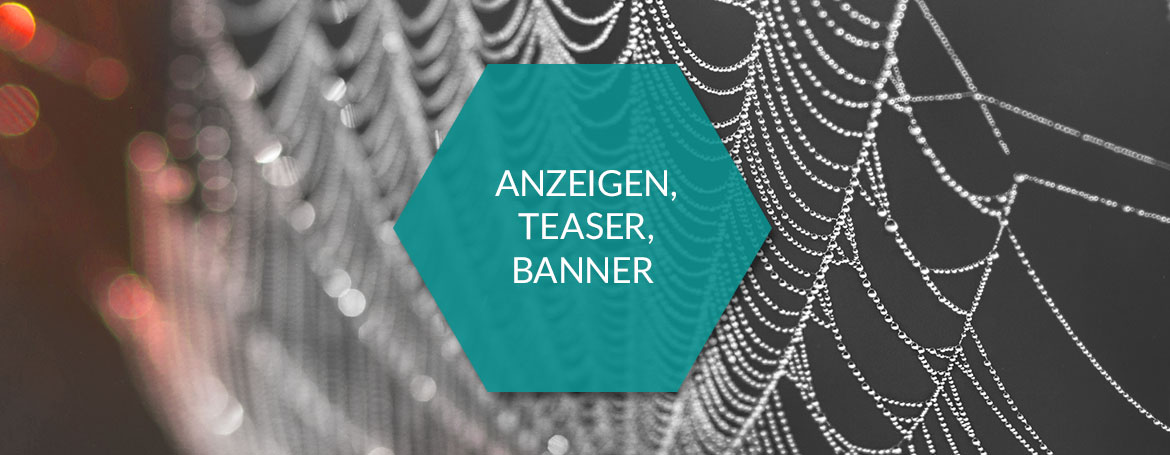 Anzeigen, Teaser, Banner - PIM.RED