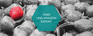 ONIX Export - Amazon Export - PIM.RED