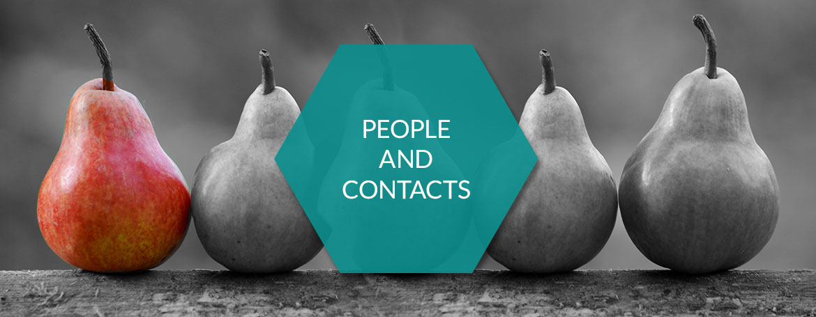 People and contacts - PIM.RED