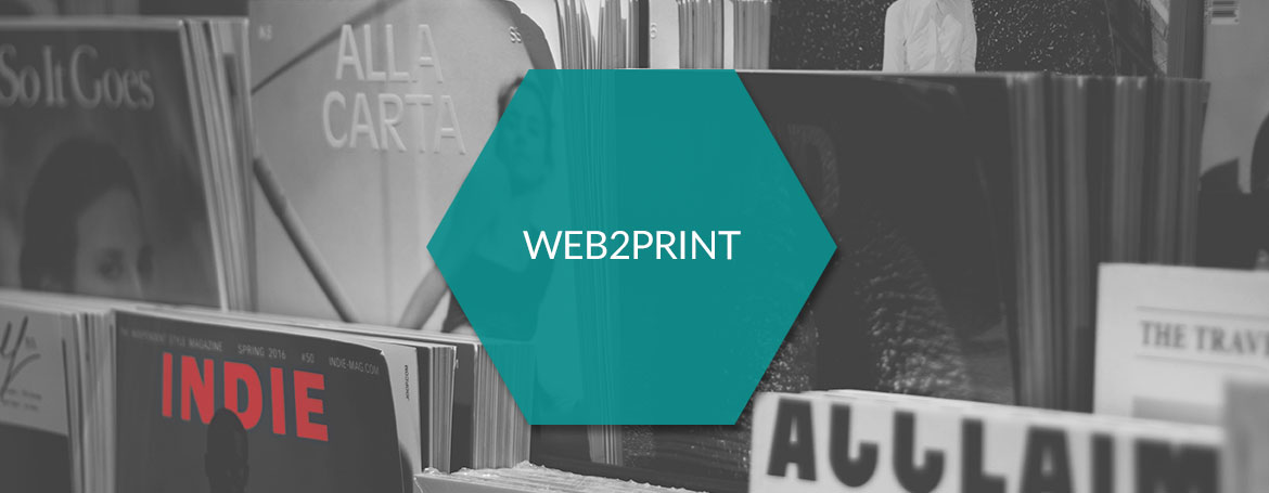 Web2Print, Web to Print - PIM.RED